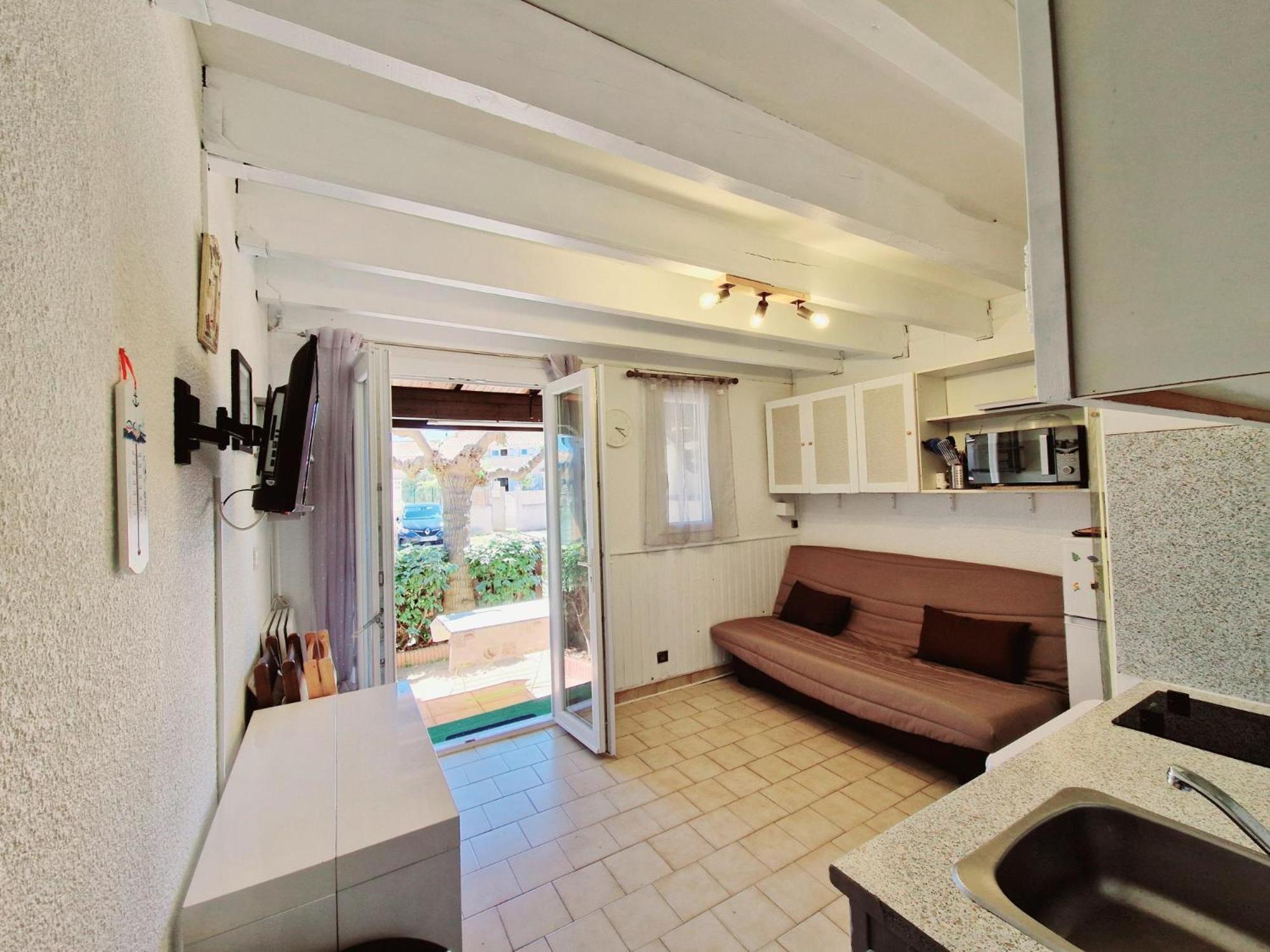 Villa T2 Cabine 500M De La Plage Portiragnes Eksteriør bilde